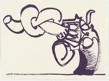 Carl Fredrik Reuterswärd, "Non violence".