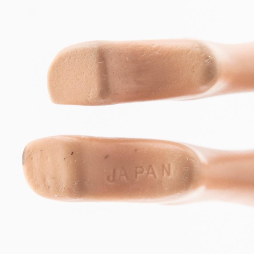 Barbie and Ken, dolls 2 pcs. and clothes, vintage, "No. 4, Ponytail" Mattel 1960, Ken Mattel 1963/64.