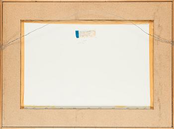 Veikko Takala, mixed media, signed.