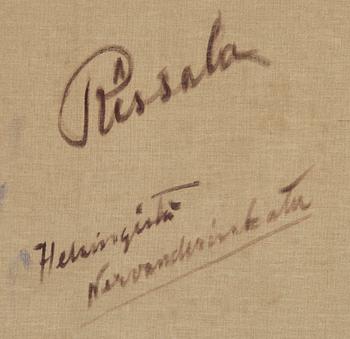 Kaapo Rissala, Vårvinter i Helsingfors, Nervandersgatan.