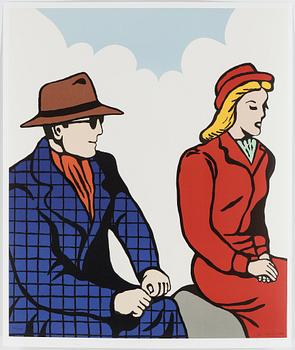 Jan Håfström · JAN HÅFSTRÖM, färglitografi. Signerad, numrerad 768/2000 samt daterad 2003.