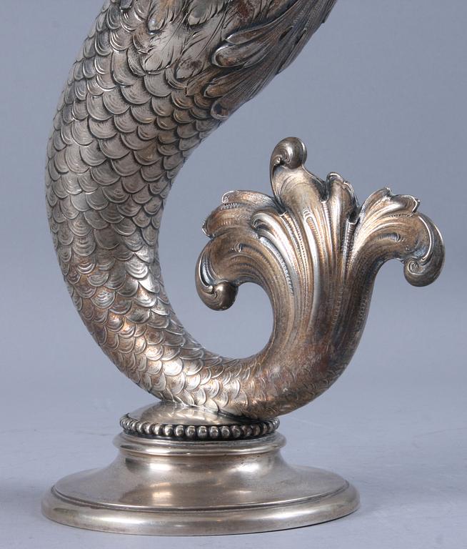 DRYCKESKÄRL, silver, H.Meyen & Co, Tyskland. 1900-talets första hälft. 1240 gram.