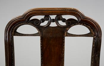 KARMSTOL, senbarock, 1700-tal.