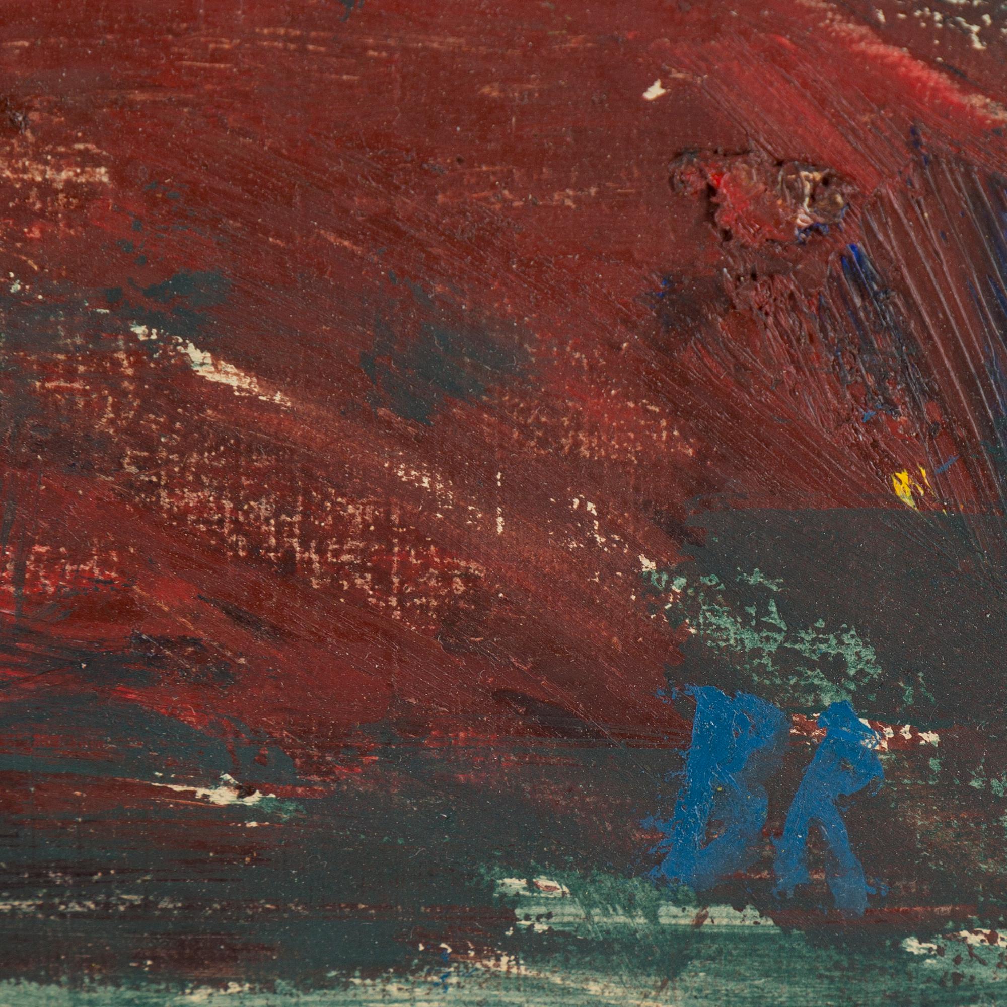 BERNT RINGQVIST, oil on panel, signed.