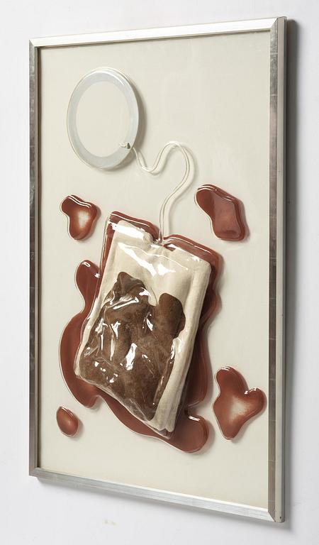 Claes Oldenburg, "Tea Bag" from: "Four on Plexiglas".