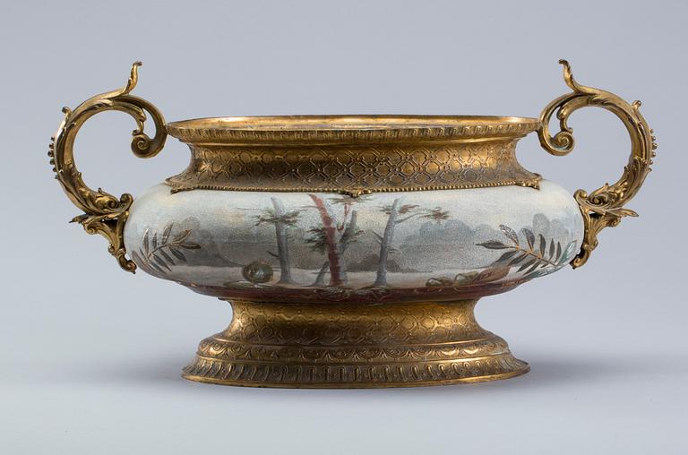 JARDINIERE, nyrokoko, 1800-talets slut.