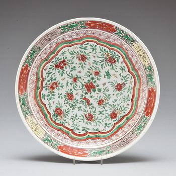 FAT, porslin, Qing dynastin, Kangxi (1662-1722), Kina.