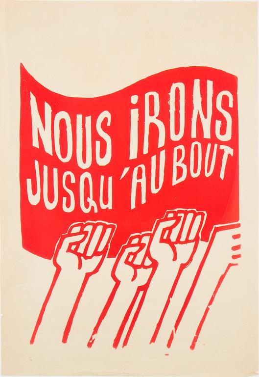 AFFISCHER, 5 st, mestadels 1960 och 70 - tal, Frankrike och Latinamerika.