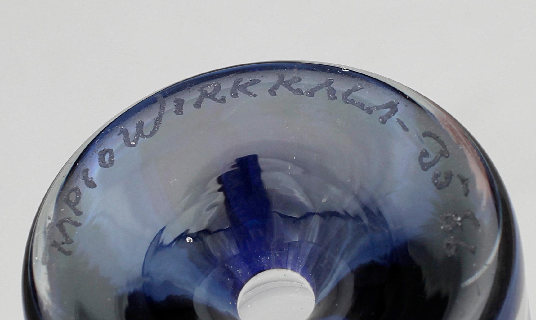 VAS samt SKÅL, Tapio Wirkkala, glas, Iittala, sign.