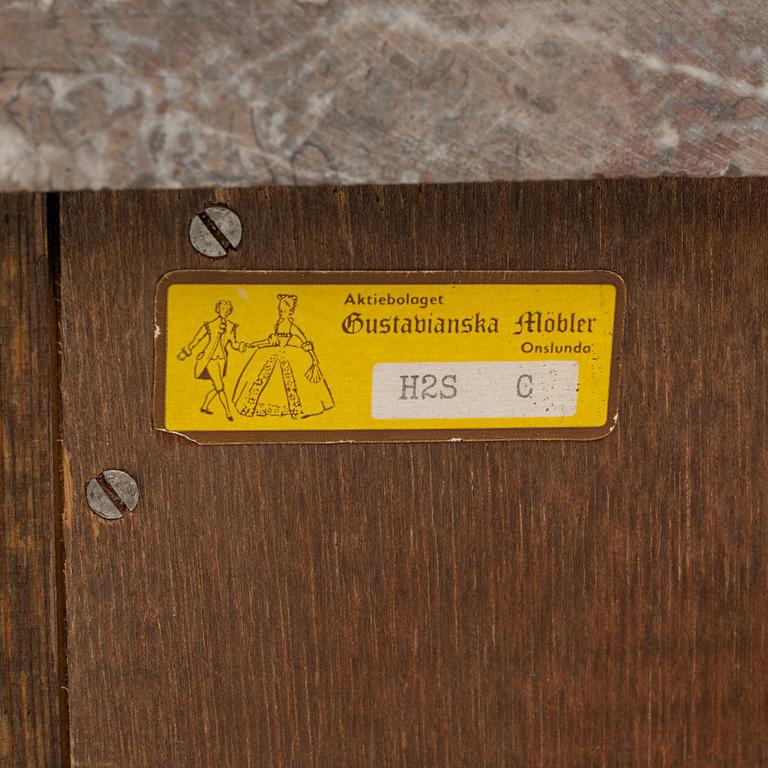 Chest of drawers, late Gustavian style, mid-20th century.
