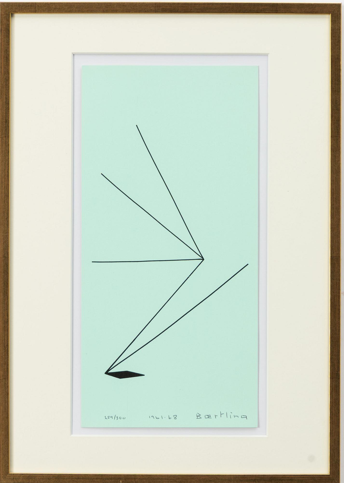 Olle Bærtling, "Asamk". From the suite: "The Angles of Open Form Infinite Space from Cinètisme to Open Form 1949–1968".