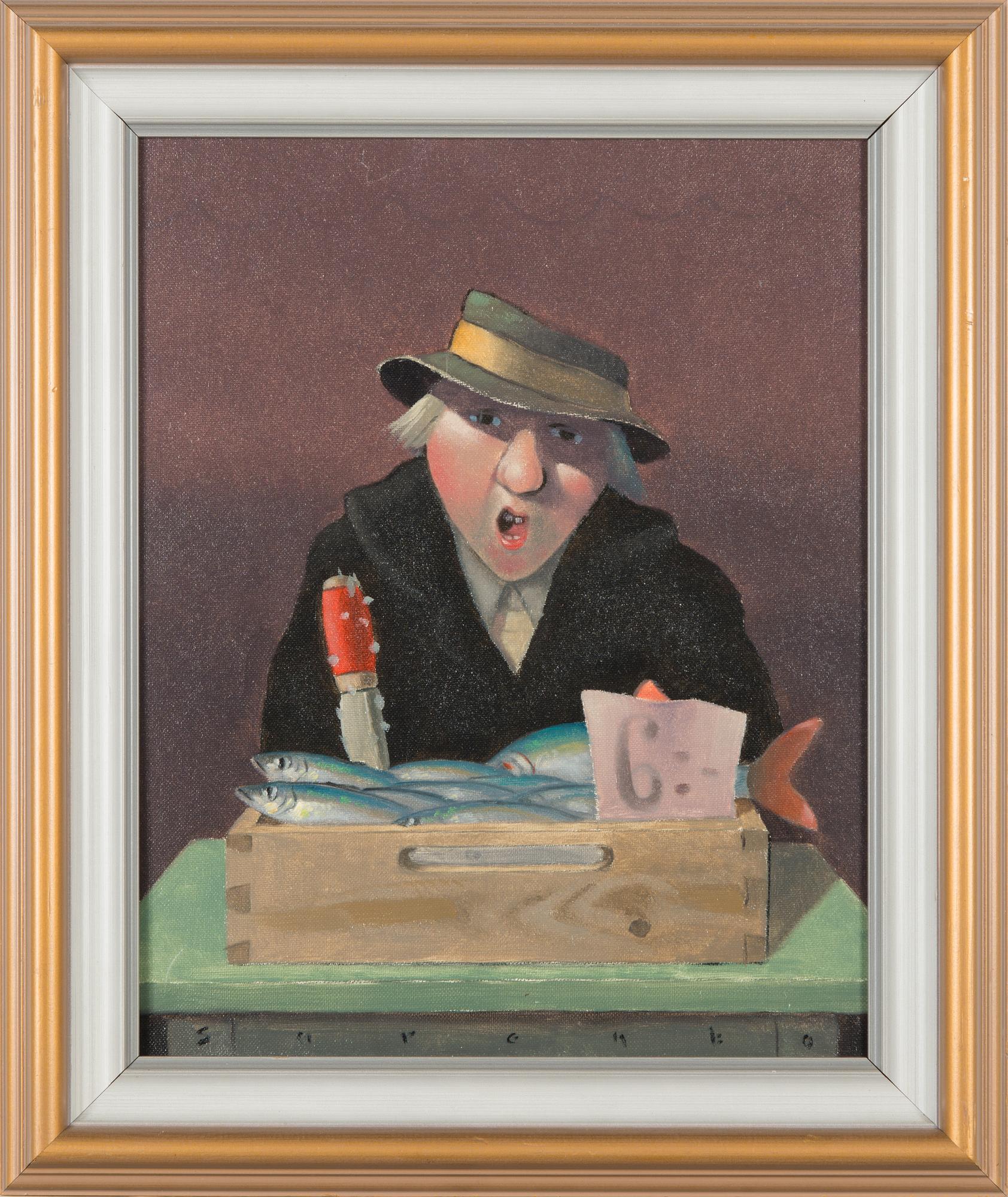 Vesa Sarenko, 'Fish seller'.