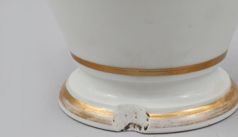 KAFFESERVIS, 10 delar, troligen Frankrike, 1800-talets första hälft.
