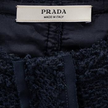 Prada, a tweed jacket, size 40.