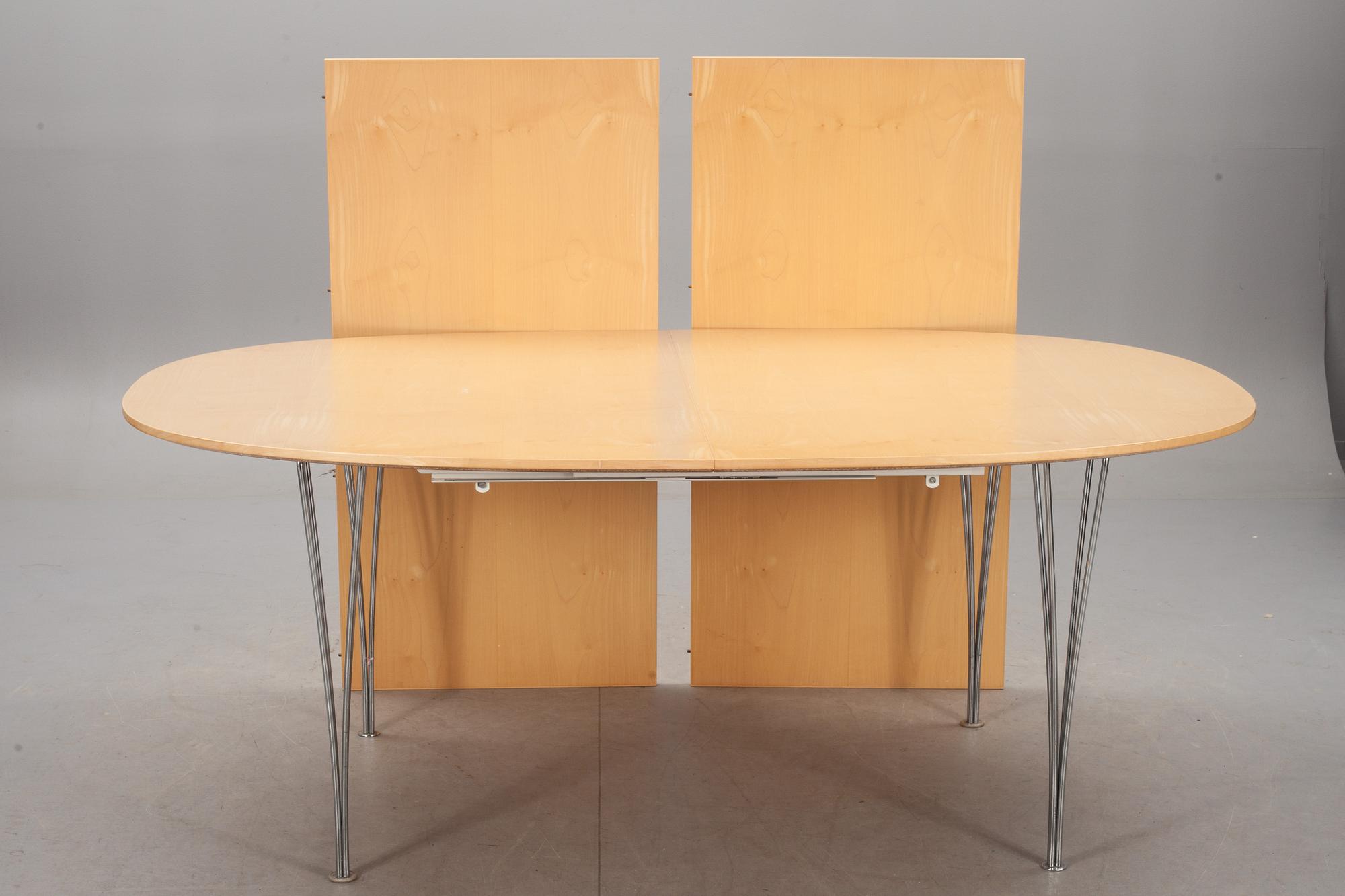 BORD, "Superellips", Bruno Mathsson och Piet Hein för Fritz Hansen.
