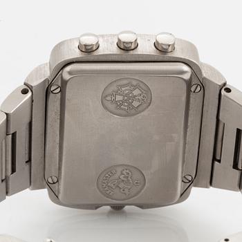 Omega, Seamaster, Chrono-Quartz, "Albatros", wristwatch, 46,7 x 34 mm.