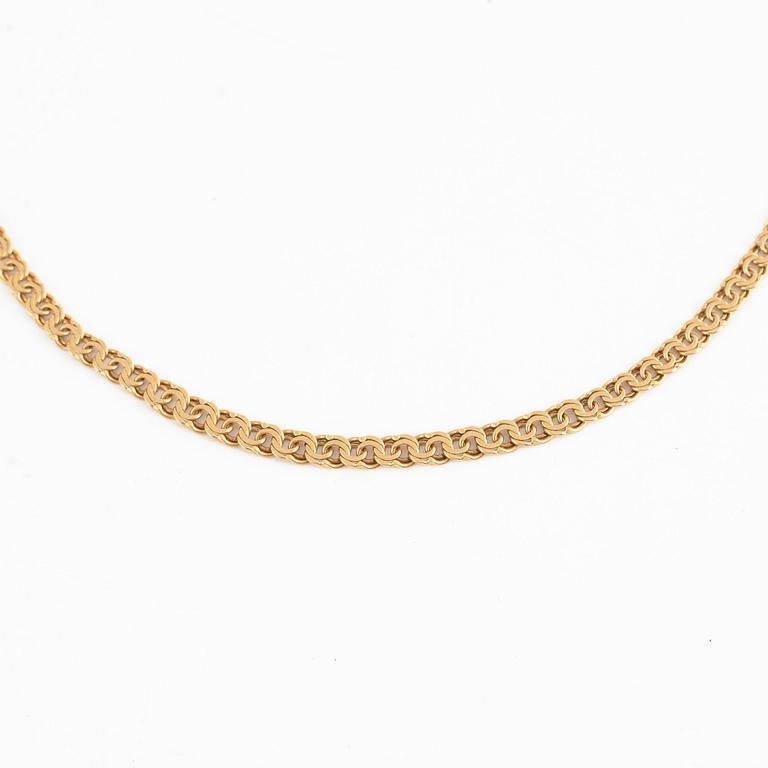 Necklace, 18k gold.