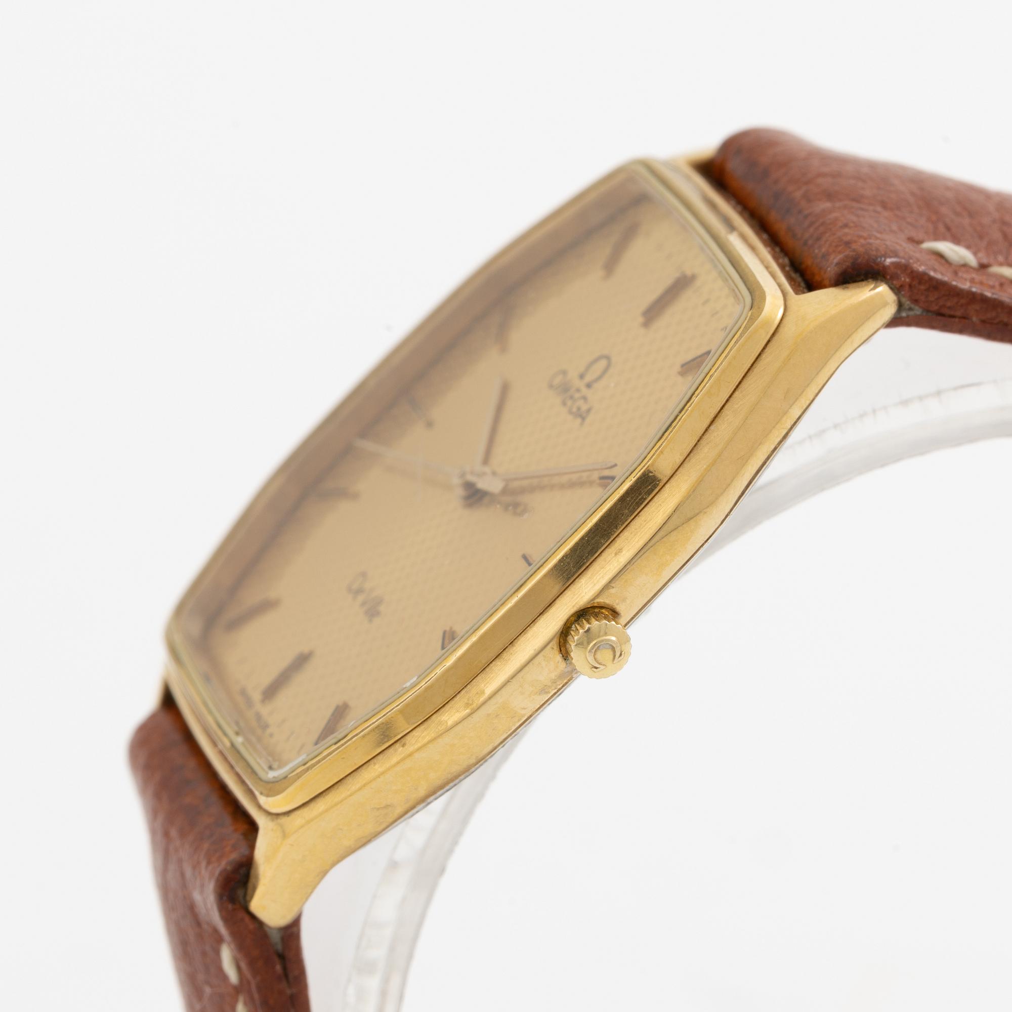 Omega, De Ville, wristwatch, 27.5 mm.