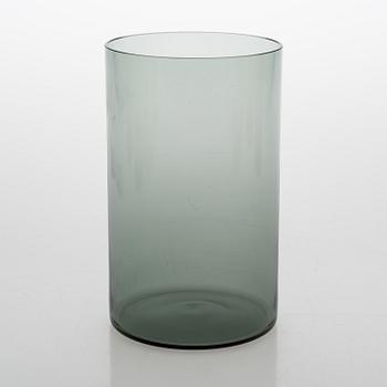 A set of 9 glass jars "Purtilo" by Kaj Franck Arabia, Finland. Designed in 1970:s.