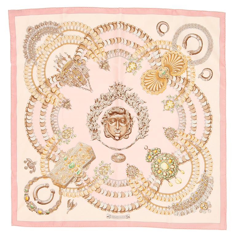 HERMÈS, a silk scarf, "Kosmima".