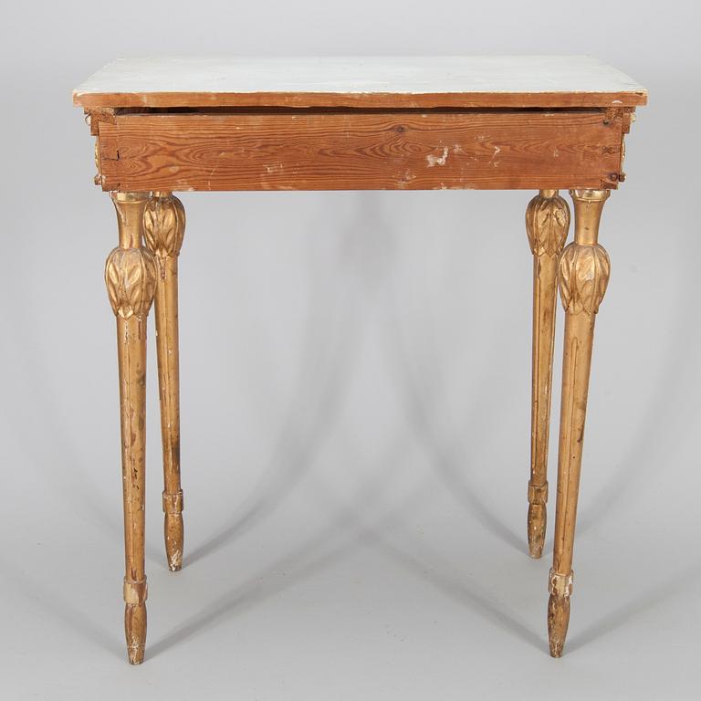 BORD / KONSOLBORD, sengustaviansk stil, sekelskiftet 1800/1900.