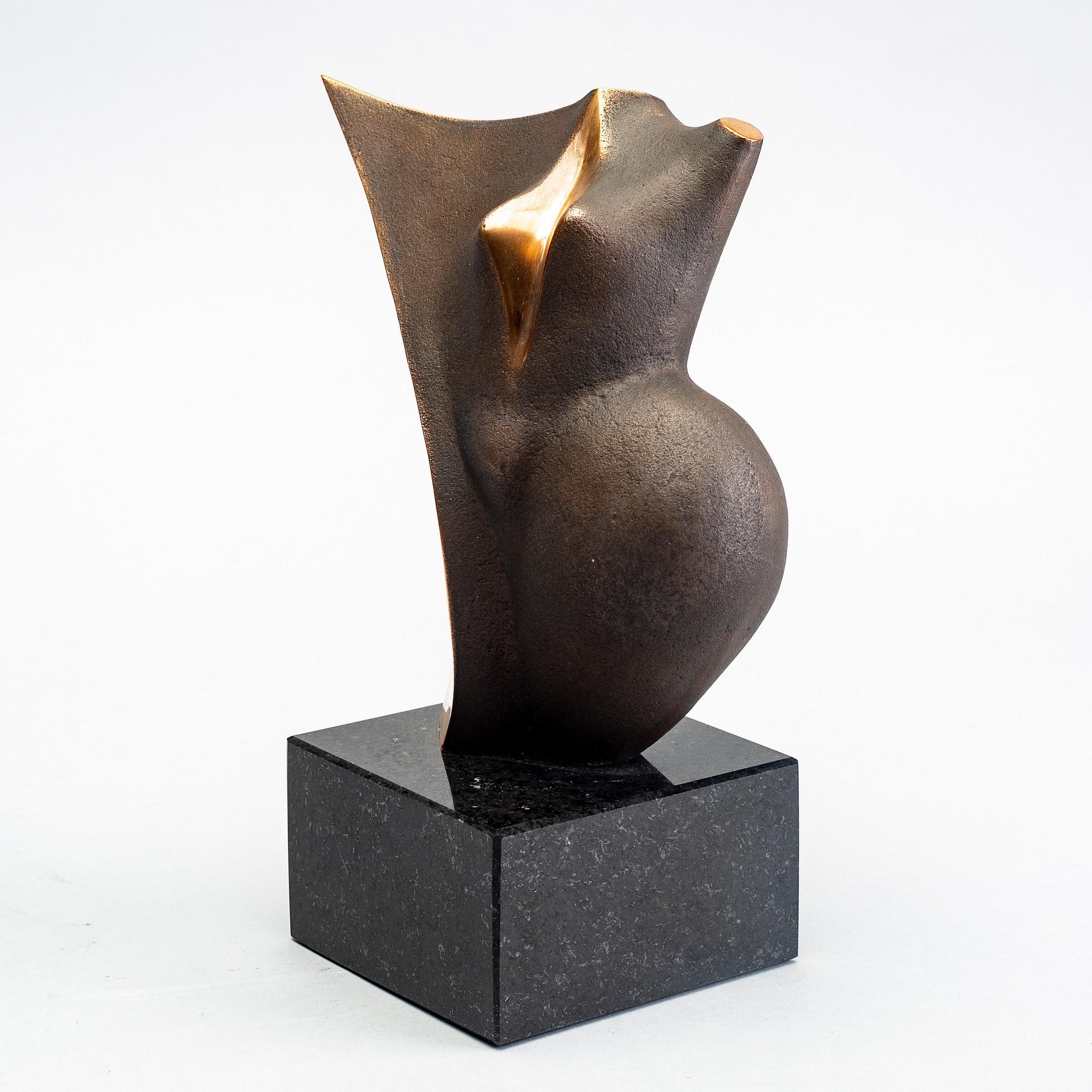 Alf Ekberg, a signed and numbered bronze sculpture.