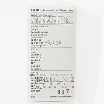 ORIS, Rectangular Pointer, wristwatch, 26 x 38 mm.