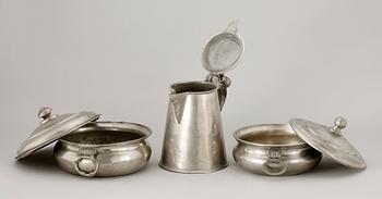 PARTI TENN, 3 delar, Sverige 1800-tal.