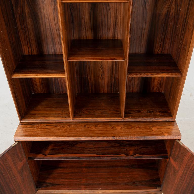 A Dyrlund-Smith four section jacaranda book case Denmark 1960/70s.
