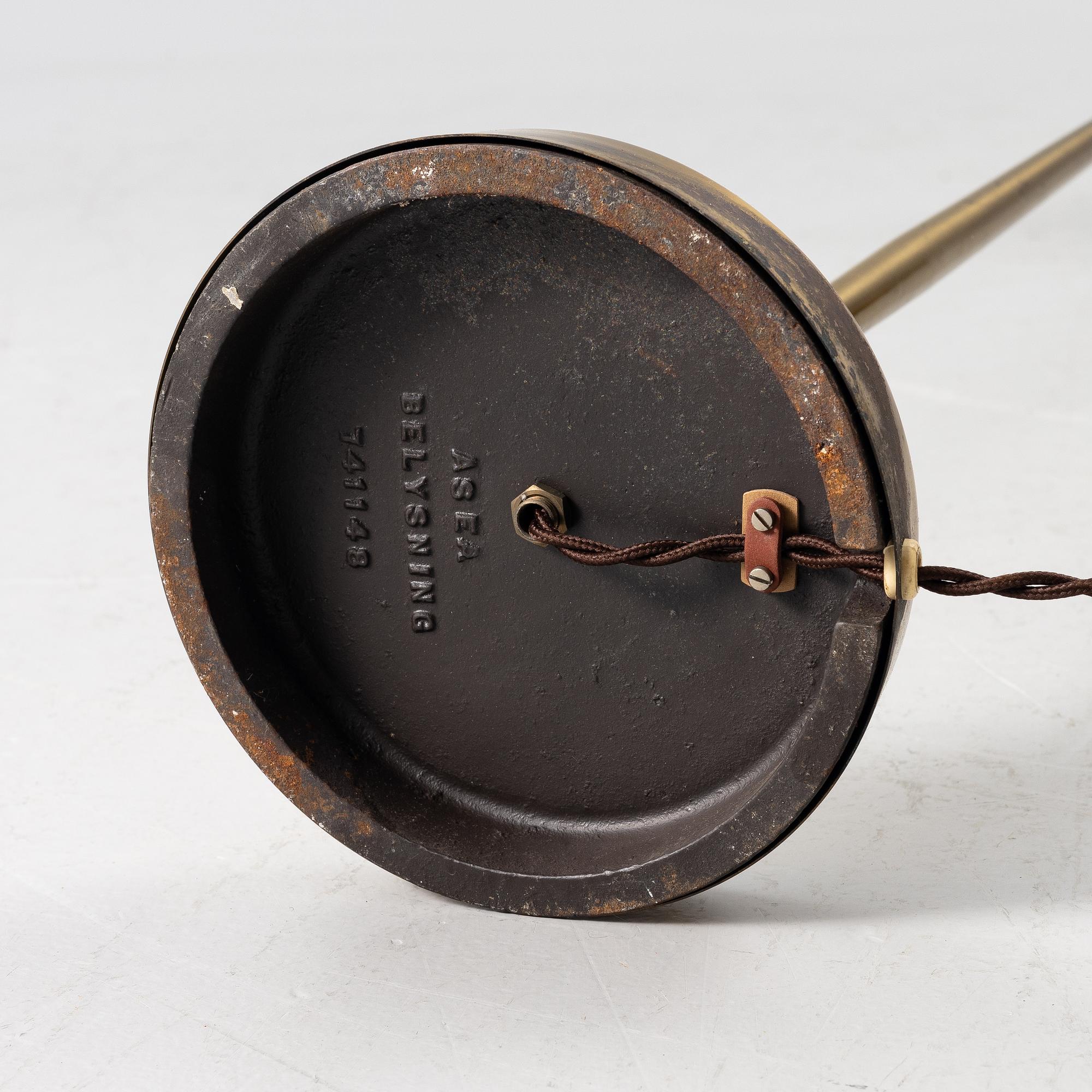 Asea, a floor lamp model "741148", mid-20th century.