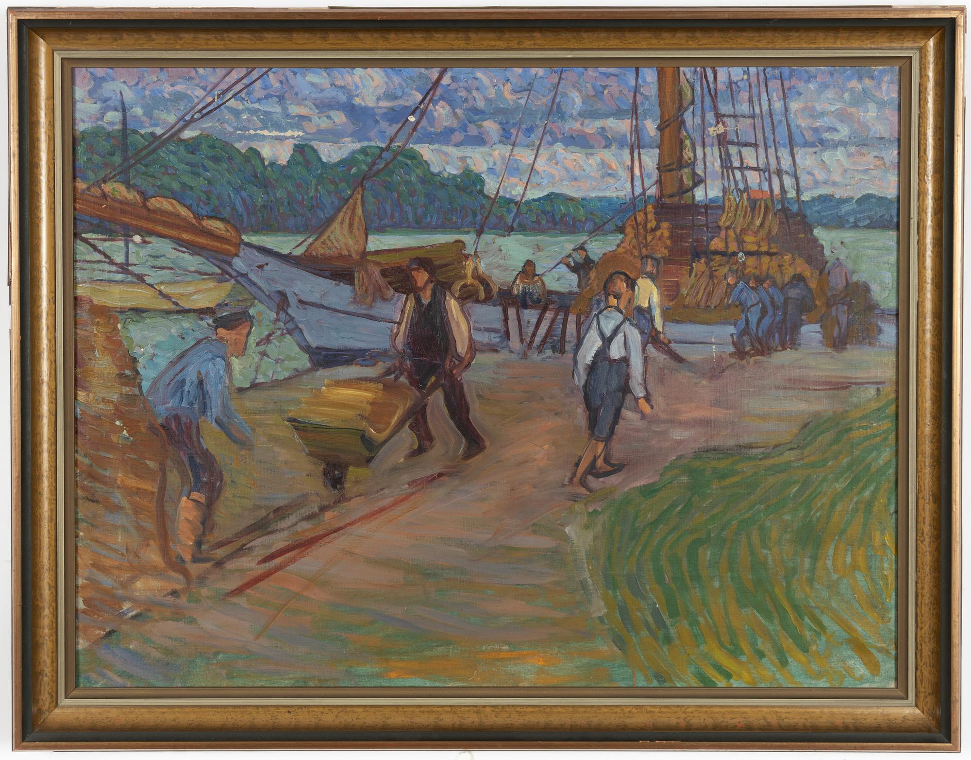 Ester Almqvist, "By the Quay".