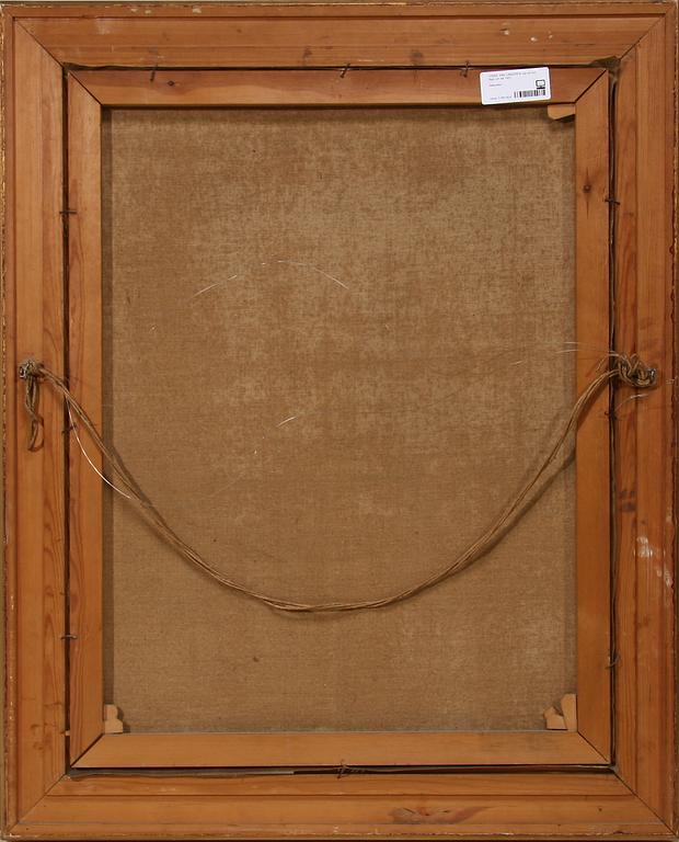 EMIL LINDGREN, olja på duk. Sign och dat 1927.