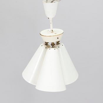 Paavo Tynell, Ceiling lamp, model A2-2/14-17/3, Idman, mid-20th century.