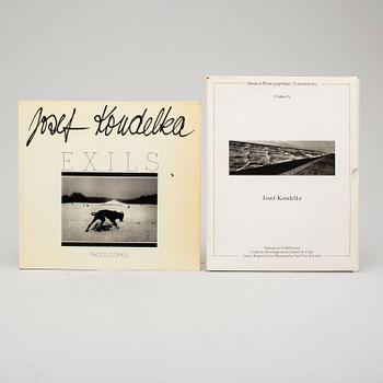 PHOTOBOOKS, 2 books by Josef Kodelka.