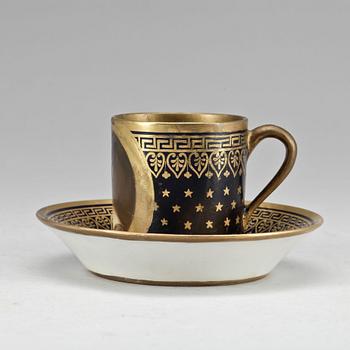 KOPP med FAT, empire, Darte, Paris, 1800-tal.