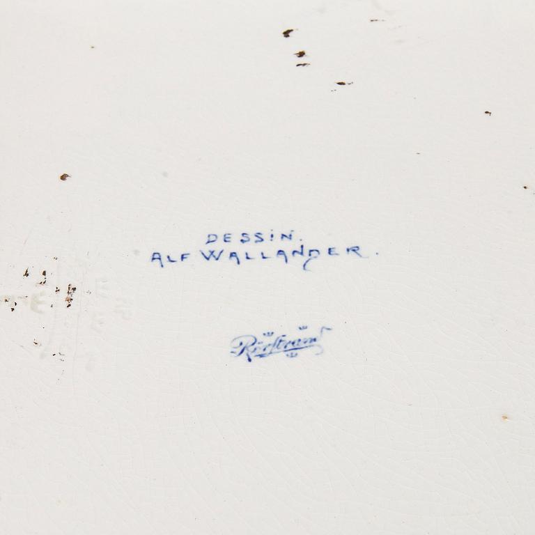 PARAPLYSTÄLL, Alf Wallander, Rörstrand, omkring år 1900.