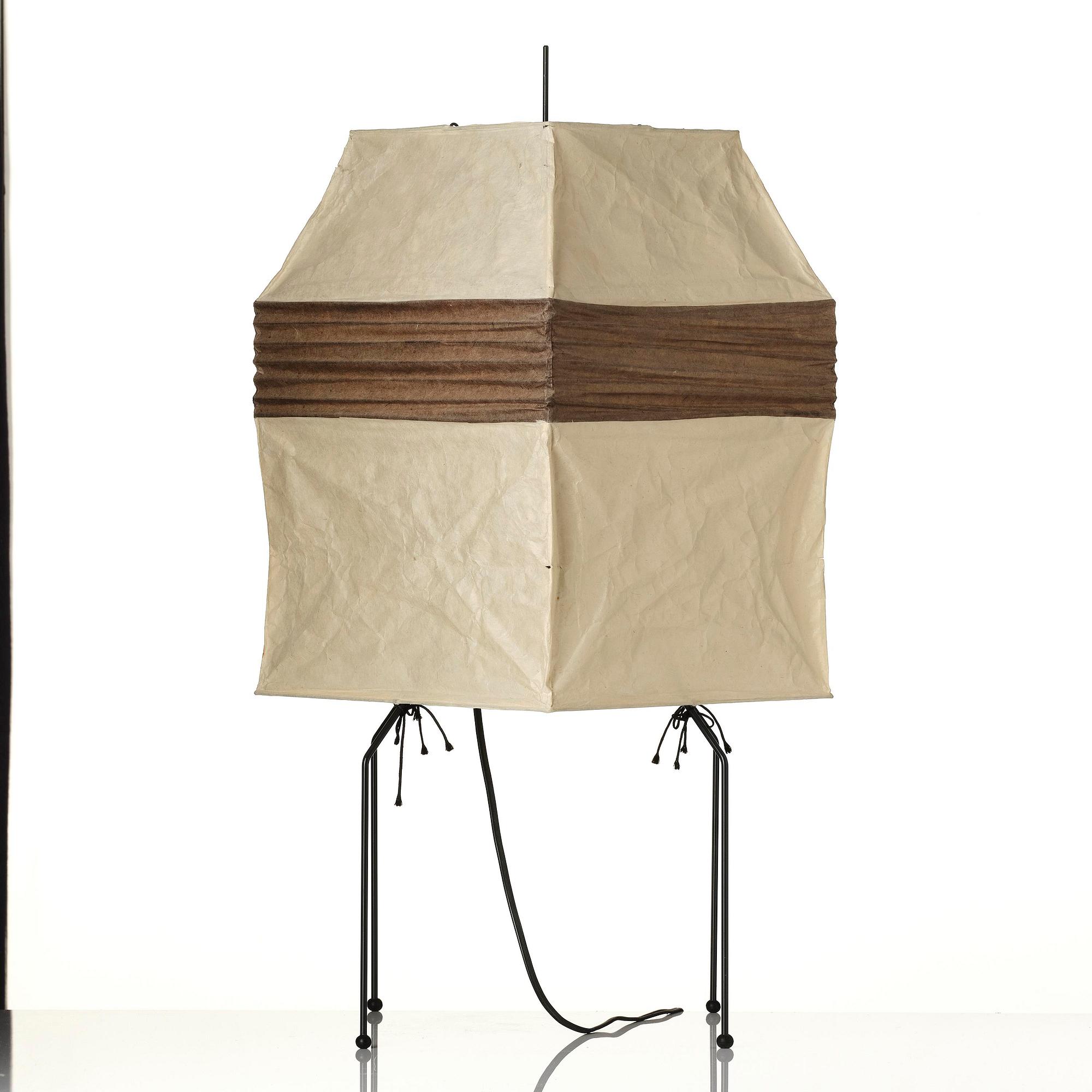 Isamu Noguchi, an "Akari UF1-H" table lamp, Japan, 1980s.
