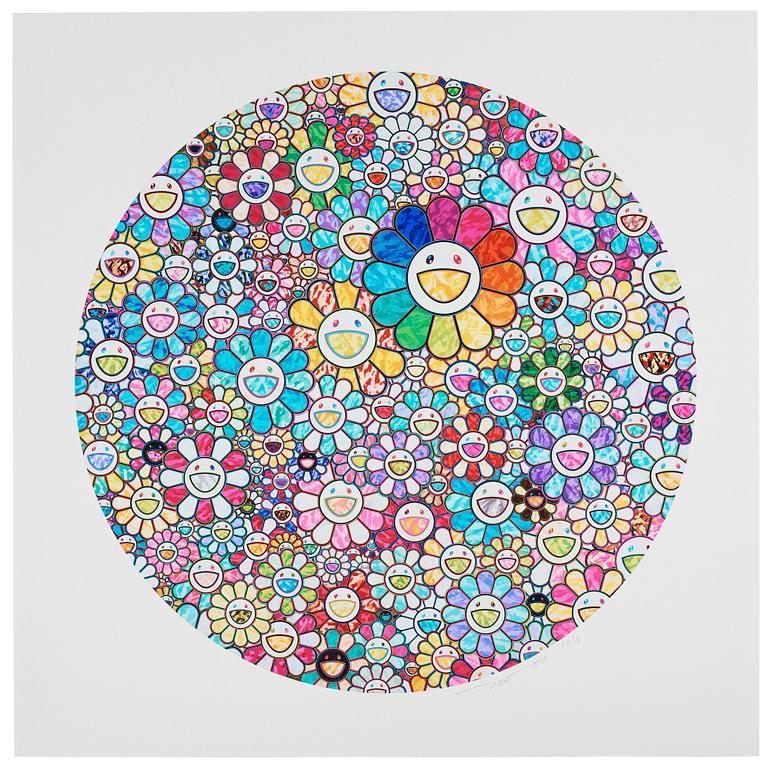 Takashi Murakami, "Thank you for the wonderful destiny".