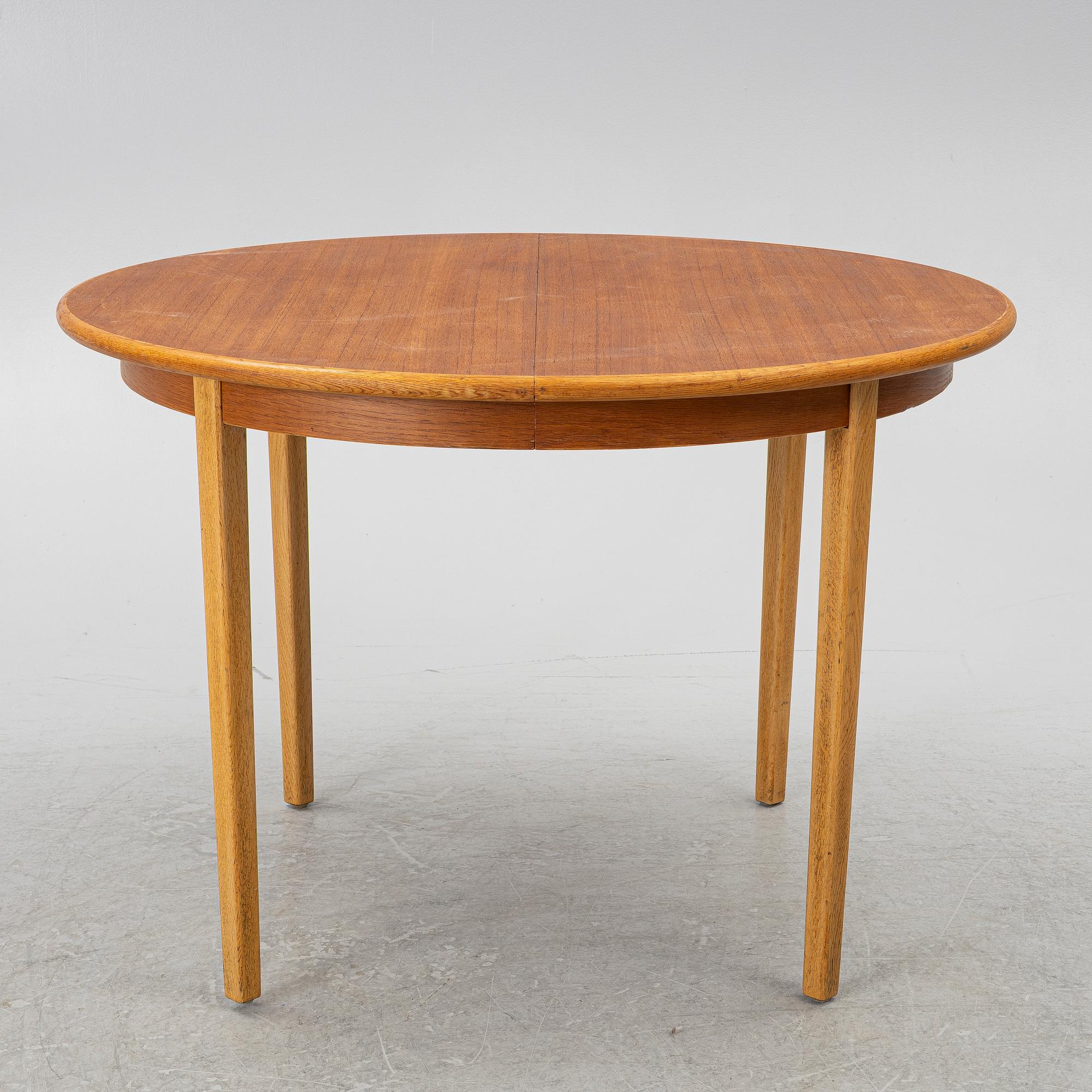 Bertil Fridhagen, matbord, Bodafors, 1957.