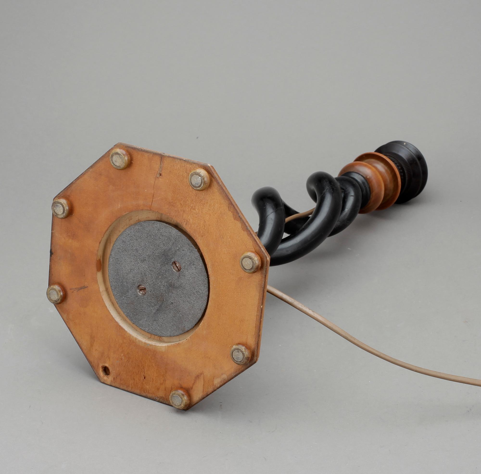 BORDSLAMPA, 1930-tal.