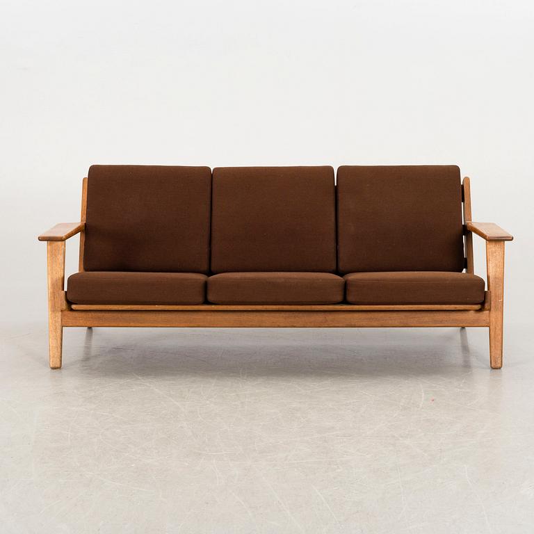 A HANS J WEGNER GE-290 oak sofa.