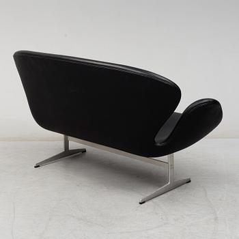 A 'Svanen' sofa by Arne Jacobsen for Fritz Hansen, Denmark, 2001.