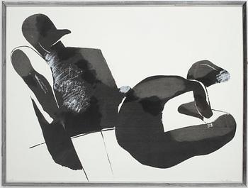 LAGE LINDELL, färgseriegrafier, triptyk, signerade samt numrerade 1/52, 90/92, 73/78. 1967.