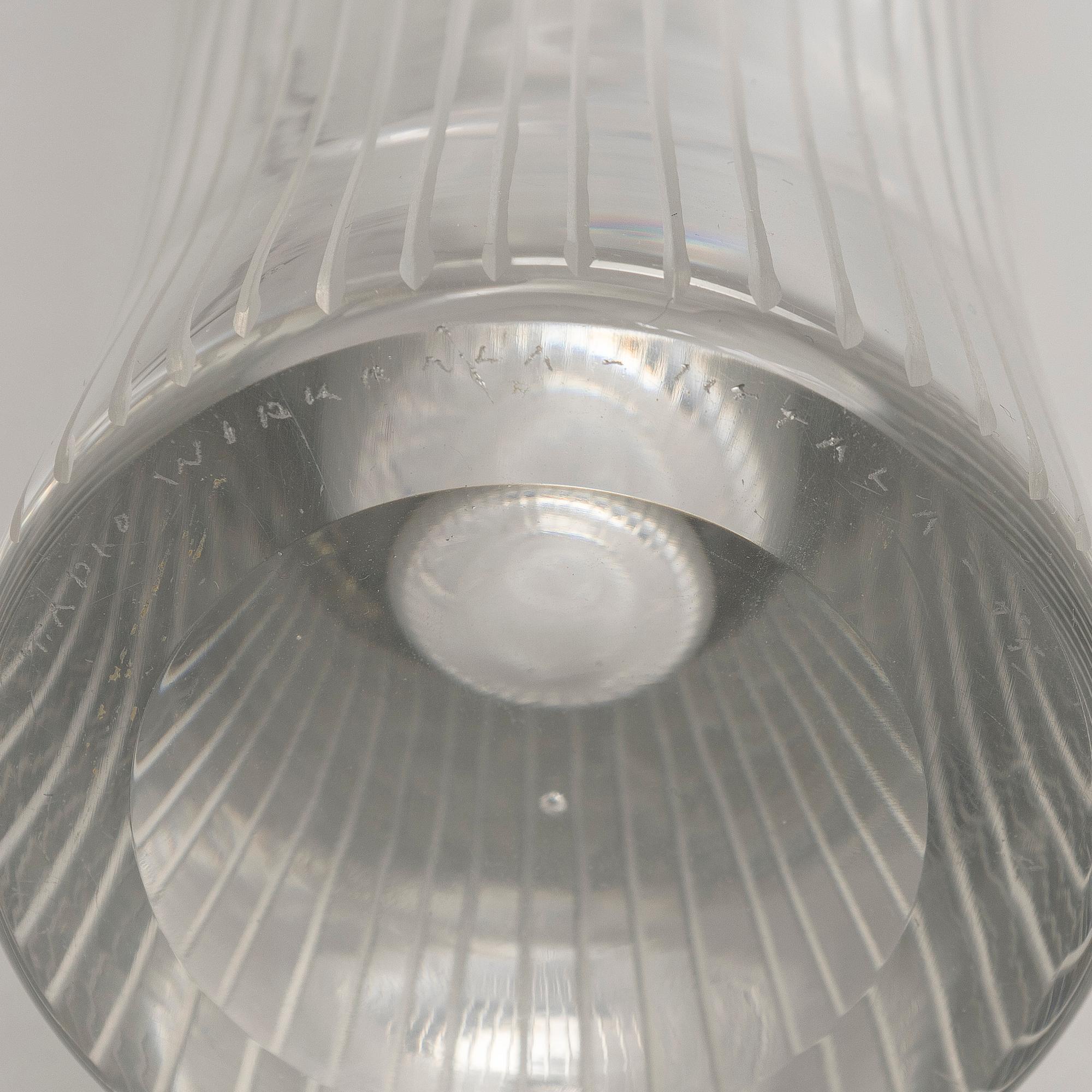 Tapio Wirkkala, vas, modell 3561, signerad Tapio Wirkkala Iittala -55.