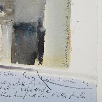 Lars Lerin, Untitled.