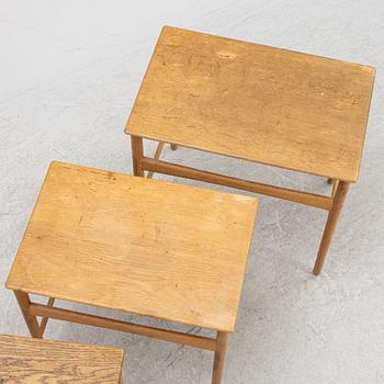 Hans J. Wegner, satsbord, 3 delar, Andreas Tuck, Danmark, 1900-talets mitt.