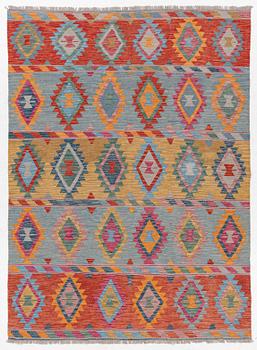 Kilim, modern, approx. 240 x 175 cm.