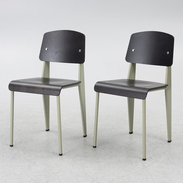 Jean Prouvé, Stolar, 7 st, "Standard", Vitra, 2023.