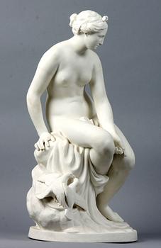 STATYETT, parian, GustaFsberg, 1891.