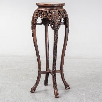 A Chinese wooden stand, 20th century.